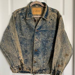Vintage stone washed Denim Jacket